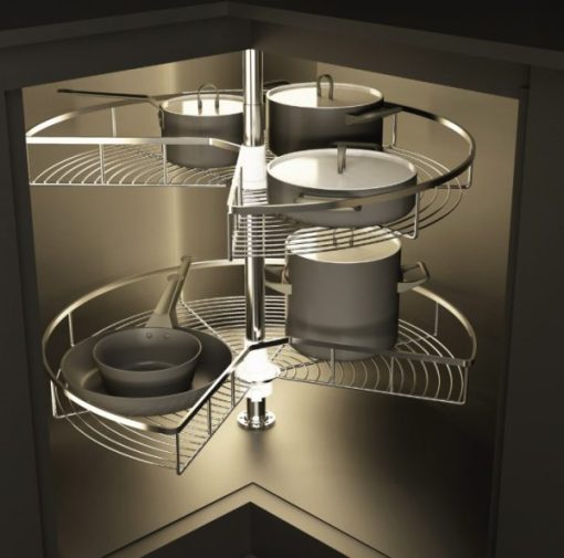 Mâm xoay góc 3/4 Cucina Inox 304 548.37.010 - 5