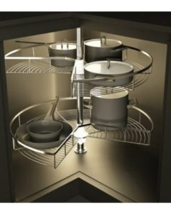 Mâm xoay góc 3/4 Cucina Mạ Chrome 548.37.210
