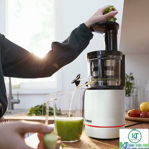 MÁY ÉP CHẬM BOSCH MESM500W VITAEXTRACT 150W MÀU TRẮNG - 13