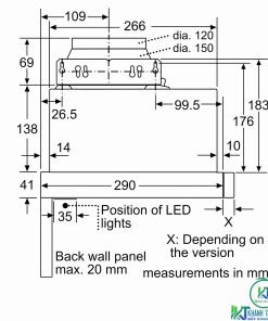 MÁY HÚT MÙI ÂM TỦ BOSCH DFL064W53B SERIE 2 NGANG 60CM - 40 MÁY HÚT MÙI ÂM TỦ BOSCH DFL064W53B SERIE 2 NGANG 60CM - 39
