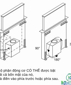 MÁY HÚT MÙI ÂM BÀN BOSCH DDD97BM60B SERIE 8 NGANG 90CM - 57