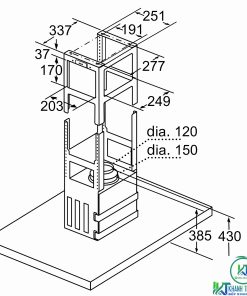 MÁY HÚT MÙI ĐẢO BOSCH DIB98JQ50 SERIE 6 NGANG 90CM - 27