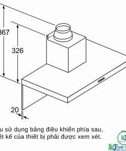 MÁY HÚT MÙI GẮN TƯỜNG BOSCH DWB66DM50B SERIE 4 NGANG 60CM - 29