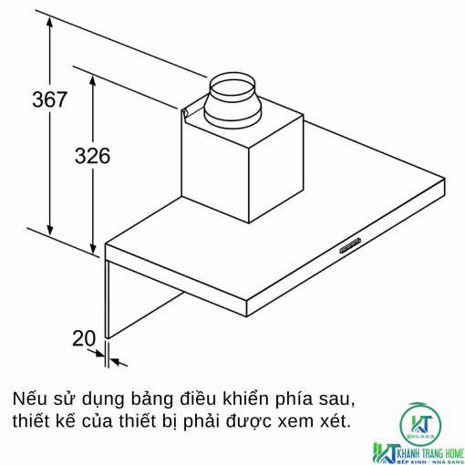 MÁY HÚT MÙI GẮN TƯỜNG BOSCH DWB66DM50B SERIE 4 NGANG 60CM - 13
