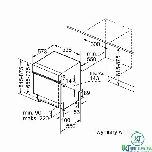 MÁY RỬA BÁT BOSCH ĐỘC LẬP SMS68MI04E SERIE 6 SẤY ZEOLITH - 13