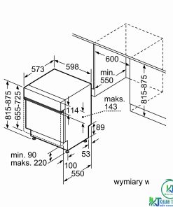 MÁY RỬA BÁT BOSCH ĐỘC LẬP SMS68UI02E SERIE 6 13 BỘ - 28 MÁY RỬA BÁT BOSCH ĐỘC LẬP SMS68UI02E SERIE 6 13 BỘ - 27