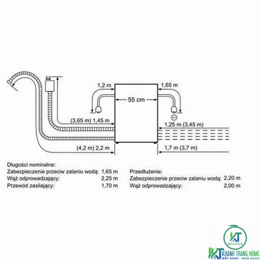 MÁY RỬA BÁT MINI ÂM TỦ BOSCH SCE52M65EU SERIE 6 8 BỘ - 11