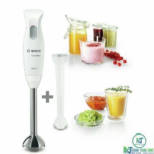 MÁY XAY CẦM TAY BOSCH MSM26130 CLEVERMIXX 600W TRẮNG XÁM - 5