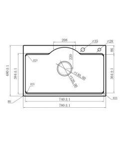 Chậu rửa chén Maadela MDS-7848DB1 - 17