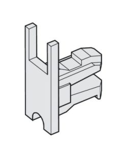 Miếng che cuối ( loại có khe kính ) Hafele 415.13.021
