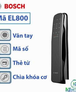 KHÓA ĐIỆN TỬ BOSCH EL800 ELITE SMART LOCK - Màu sắc: Đen nhám - 14 KHÓA ĐIỆN TỬ BOSCH EL800 ELITE SMART LOCK - Màu sắc: Đen nhám - 13