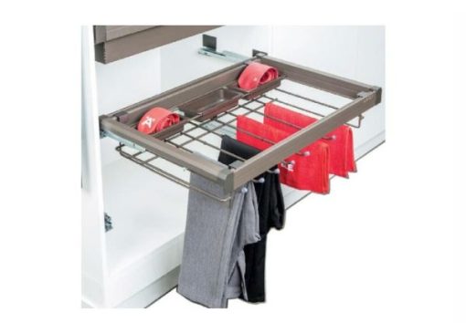 Móc treo quần với hộp nhựa Häfele 600mm màu nâu 807.95.111 - 1