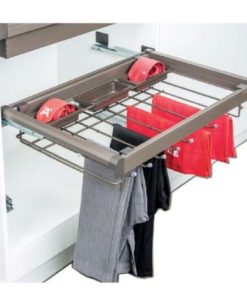 Móc treo quần với hộp nhựa Häfele 800mm màu trắng 807.95.813