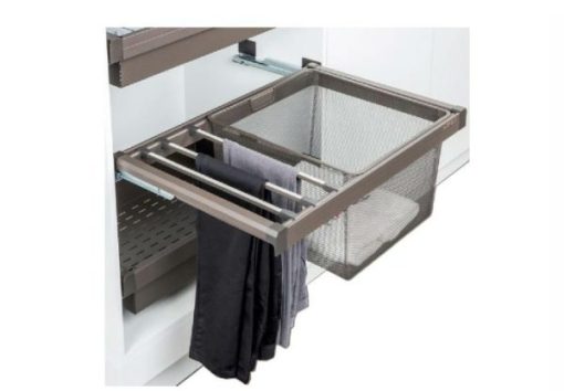 Móc treo quần có rổ Häfele 800mm màu trắng 807.95.831 - 1