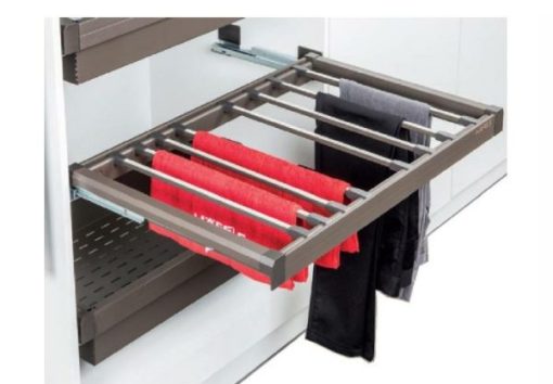Móc treo quần Häfele 800mm màu trắng 807.95.823 - 1
