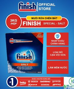 MUỐI RỬA BÁT FINISH 3KG CHÍNH HÃNG
