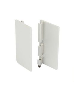 Nắp che – Tay nắm Gola chữ J màu xám đen Hafele 126.36.780