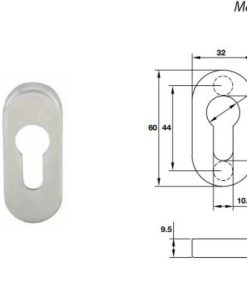 Nắp chụp ruột khoá Häfele 902.52.294