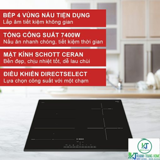 BẾP TỪ BOSCH SERIE 6 PXE631FC1E 4 VÙNG NẤU - 21
