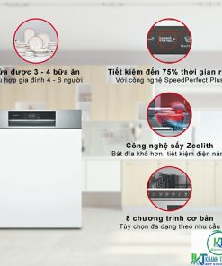 MÁY RỬA BÁT BOSCH SERIE 8 SMI8YCS01E BÁN ÂM SẤY ZEOLITH - 44 MÁY RỬA BÁT BOSCH SERIE 8 SMI8YCS01E BÁN ÂM SẤY ZEOLITH - 43