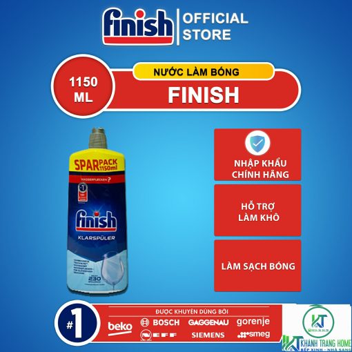 NƯỚC LÀM BÓNG FINISH 1150ML CHÍNH HÃNG - 1