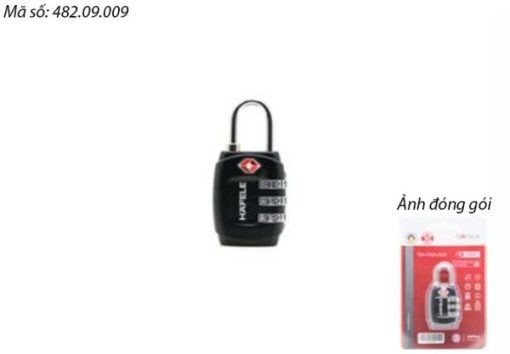 Ổ khoá số du lịch DIY Häfele 482.09.009 - 1