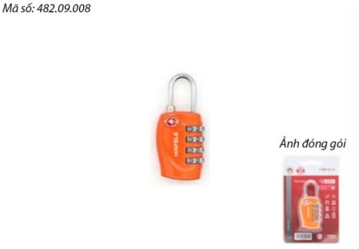 Ổ khoá số du lịch DIY Häfele 482.09.008 - 1
