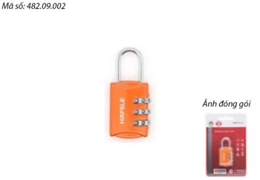 Ổ khoá số du lịch DIY Häfele 482.09.002 - 1