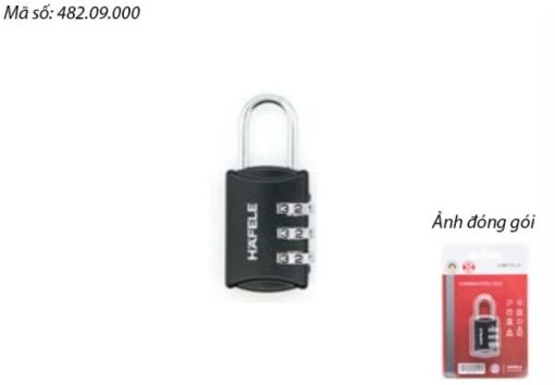 Ổ khoá số du lịch DIY Häfele 482.09.000 - 1