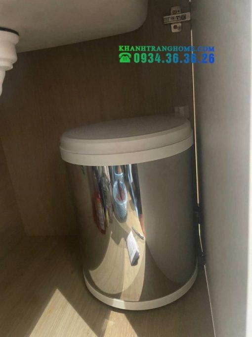 Thùng rác vỏ bằng inox Hailo Häfele 502.12.023 - 7
