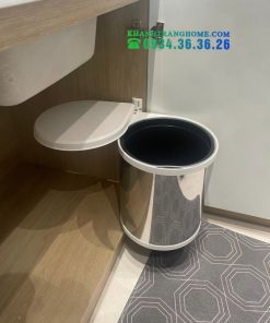 Thùng rác vỏ bằng inox Hailo Häfele 502.12.023 - 23