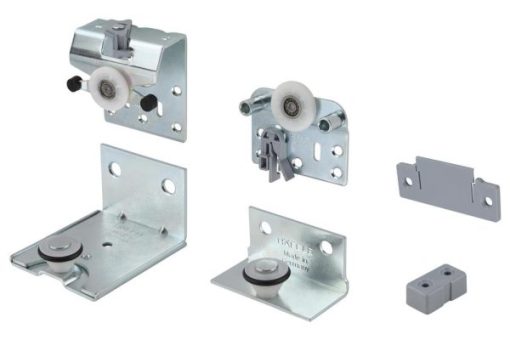 Bộ phụ kiện cửa trượt trùm ngoài 3 cánh 50VF SR Häfele 400.51.122 - 7