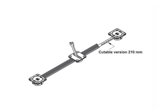Phụ kiện định hình và làm phẳng gỗ Hafele 406.99.625 - 1