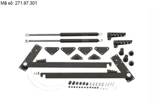Phụ kiện kết hợp cho giường 1400x2000mm Hafele 271.97.301 - 1