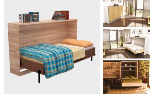 Phụ kiện giường xếp mở ngang 1400×2000 mm Hafele 271.97.340 - 5