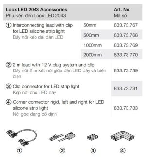 Đèn led dây Hafele 4000K 12V 833.73.122 - 5