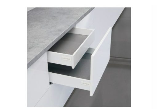 Ray hộp Inner Alto-S màu trắng mờ, chiều cao 80mm Hafele 552.55.724 - 1