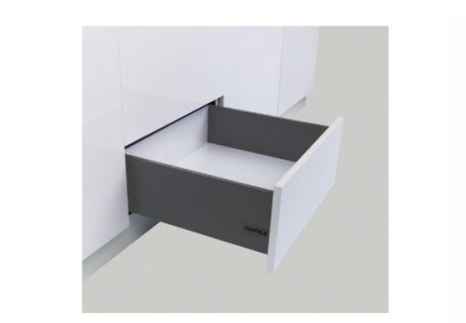 Ray hộp Alto-S màu xám đậm, cơ cấu nhấn mở, chiều cao 170mm Hafele 552.36.355 - 1
