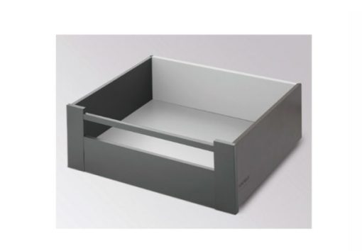 Ray hộp Alto-S màu xám đậm, chiều cao 170mm với thanh vuông Hafele 552.55.322 - 1