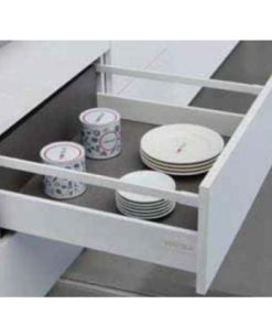 Ray hộp Hafele S2 chức năng giảm chấn màu trắng 552.55.706