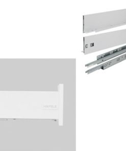 Ray hộp Hafele S3 chức năng nhấn mở màu trắng 552.35.745