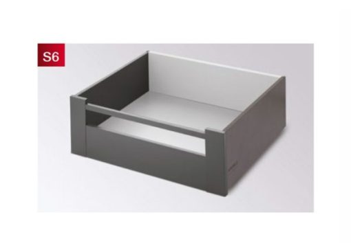 Ray hộp Hafele S6 chức năng giảm chấn Màu Xám 552.55.308 - 1