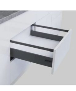 Ray hộp Hafele S2 chức năng nhấn mở màu xám 552.55.316