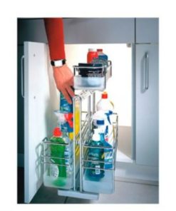 Rổ đựng dụng cụ vệ sinh Kessebohmer rộng ≥290mm 545.48.262