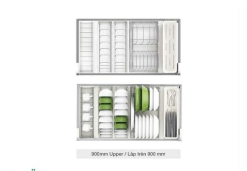 Rổ đựng bát đĩa diningAGENT Kesseböhmer 900mm lắp trên 545.14.949 - 1