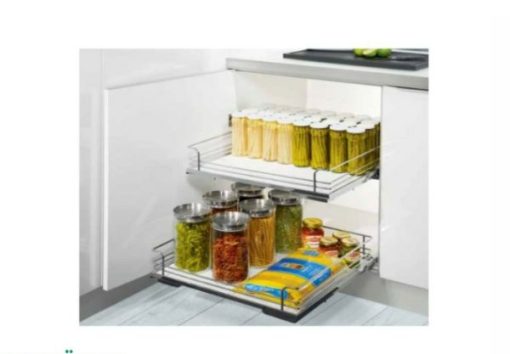Rổ kéo lọt lòng, cửa bản lề rộng Kessebohmer 450mm 540.26.664 - 1