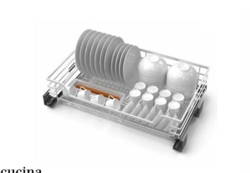 Rổ kéo chén đĩa Cucina 900mm sơn phủ nano 549.08.848 - 1