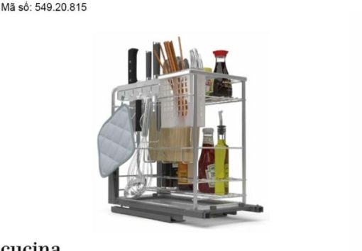 Rổ kéo để dao thớt Cucina 400mm Sơn phủ nano 549.20.815 - 1