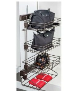 Rổ kéo đa năng Häfele màu trắng mở phải 807.95.881