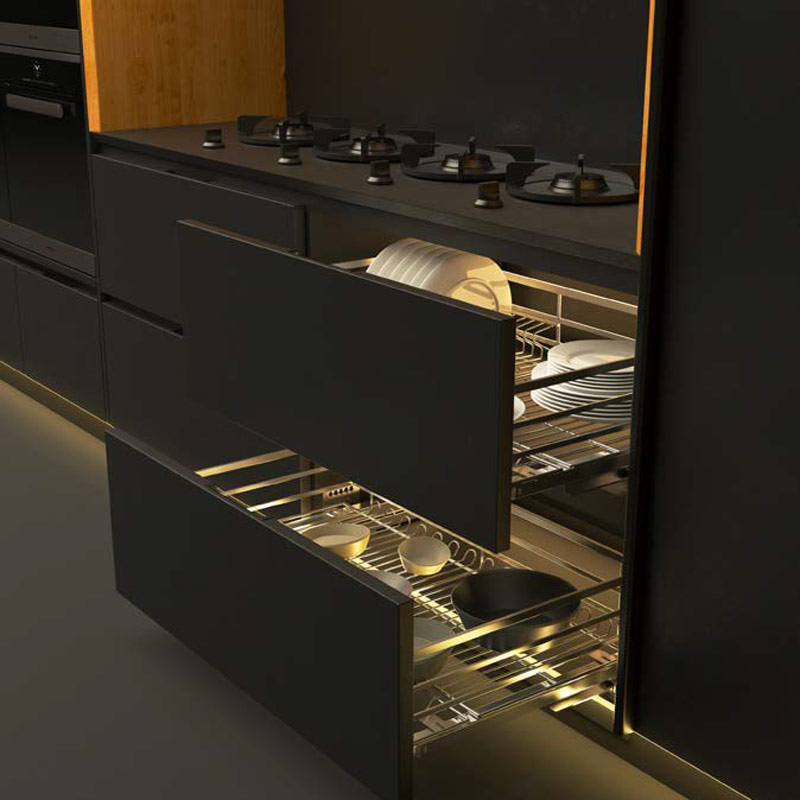 Rổ kéo để chén đĩa Cucina 900mm Hafele 549.08.208 - 22 Rổ kéo để chén đĩa Cucina 900mm Hafele 549.08.208